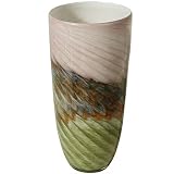 Essential D?cor Entrada Collection Glass Vase, 15.5 by 7-Inch, Purple/Blue [並行輸入品]