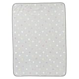 ベビー毛布 マイクロファイバー ブランケット 【85c×115ｃ】 (水玉)