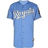 Majestic Athletic Kansas City Royals空白Authentic代替クールベースAtlanti