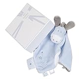 Noukies Paco Soft Toy in Gift Box, Blue/White, 14?x 8?x 20?cm by Noukie's