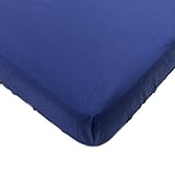 One Grace Place Jazzie Jungle Boy Crib Sheet, Navy Blue by One Grace Place [並行輸入品]