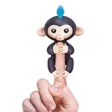 インタラクティブ赤ちゃん、モンキーYJM Little Baby fingerlingsペット電子Monkey子供キッズおもちゃブラック