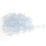 uxcell　サッカーカップ　吸盤　ガラス　クリア　ゴム　100個