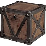 《Traver Furniture》ビンテージ風スタイル トランクS IW-981 [並行輸入品]