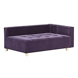 arne ベンチソファ ベンチ イス 背もたれ 肘掛け 片肘付き コーナーソファー Baggy DX-L 3×5 モケット パンジー