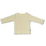 Anna Nicola(アンナニコラ)水玉柄長袖シャツ 日本製 ベージュ 80cm