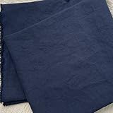 布地専門店 kijiya 高密度 ベルギー リネン 100％ 生地 幅114cm×長1m単位販売 遠州織物 やわらか仕上げ 麻100％ 布 k-rn5066 (15 アイボリー)