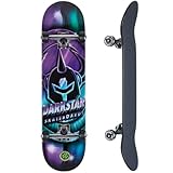 ダークスター DARKSTAR スケボー コンプリート ANODIZE AQUA/PURPLE COMPLETE 92A 8.0インチ NO152