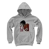 500レベルのT・J・oshie Kids Youth Hoodie – ワシントンHockeyファンギアNHLの公式ライセンス選手Association – T。J。OshieスケッチR グレイ