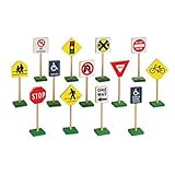 Guidecraft 7 "ブロックPlay Traffic Signs