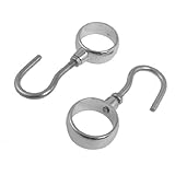 直径2.5cmパイプ服レバーブラケット支持フックペア