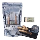 #Divina スターターキット パロサント 香木 お香 ギフト ペルー産 耐熱皿 キャンドル マッチ