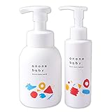 アノネベビー セット モイストベビーウォッシュ・ファーストミルクローション [ 乳液 ボディソープ 赤ちゃん 新生児 もOK！ 保湿 低刺激 ] はぐくみプラス 320ml & 150g