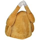 [GLOBAL BOX] クリスマス 被り物 面白 チキン ターキーレッグ 帽子 コスプレ 余興 宴会 おもしろ ハット 仮装