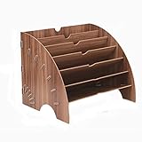 オフィスオーガナイザー、ファイルオーガナイザー、ドキュメントソーターオーガナイザー、マガジンホルダー、マルチレイヤーファイルラック Office Desk Organizer,File Organizer,Document Sorter O