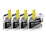 【AngelesColor】互換 インクカートリッジ LC211 4BK 4本セット 互換 インク LC211-bk 互換インクカートリッジ 大容量 残量表示 個別包装 増量 対応機種 DCP-j968N DCP-J562N MFC-J737DN MFC-J837DN MFC-J887N MFC-J907DN MFC-J997DN MFC-J997DWN DCP-J767N DCP-J963N