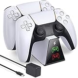 PS5 コントローラー 充電器 BEBONCOOL プレイステーション 5 コントローラー 充電スタンド PS5 コントローラー 収納 デュ