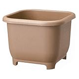 大和プラスチック eco&eco ウインプランター 角32型 320×320×H245 エコブラウン