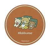 ディアカーズ ダイカットマウスパッド-リラックマ (ホームカフェ モスグリーン)