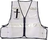 5918500 防犯パトロールベスト ホワイト