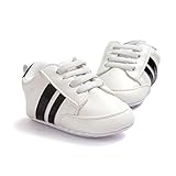 Itaar ベビーシューズ 子供靴 滑り止め 歩行練習 ベビー キッズ 11㎝ 12㎝ 13㎝ (13cm, ホワイト ブラック)