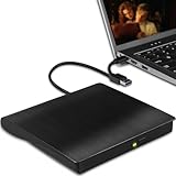 ROOFULL 【2024年 ブルーレイドライブ 外付け 4K 3D USB3.0&Type-C両用 blu-ray CD/VCD/DVD/BD レコ/プレイヤー ブルーレイ対応 WIN7-11/MAC対応 ノートパソコン対応