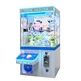 小型家庭用商用コイン式クレーンゲーム ミニぬいぐるみキャッチャー機 ぬいぐるみキャッチャー機ブルー (ブルー)