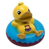 Baby Toys - Official West Ham United FC Rubber Dinghy Duck Bath Toy - Novelty Baby Football Gift Ide