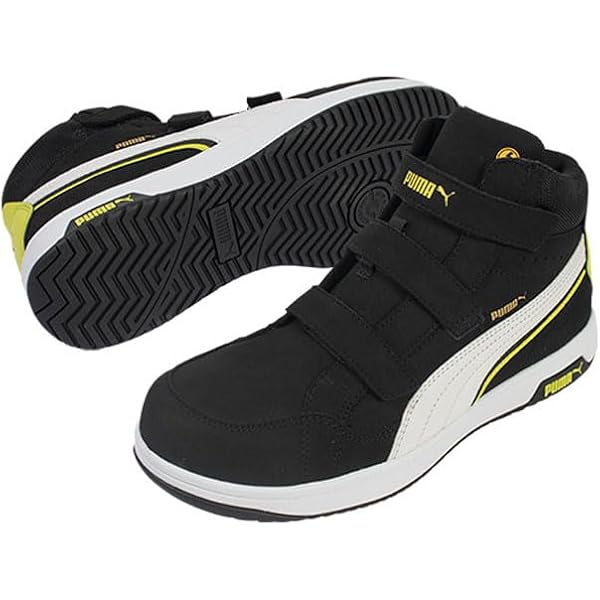 Amazon | PUMA(プーマ) 安全靴 フロントコート ディスク ミッドカット 