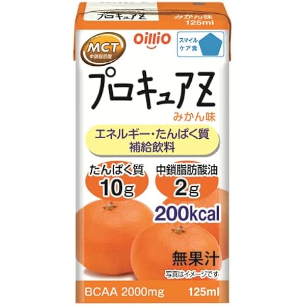 Amazon.co.jp: 日清オイリオ プロキュアZ みかん味125ml×12本 (高