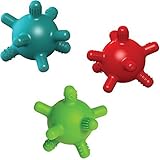 Set of 3 Assorted Colors Gummyball Baby Teether by Gift Boutique