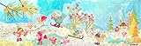 Oopsy daisy Winter Birdies Stretched Canvas Wall Art by Winborg Sisters, 36 by 12-Inch [並行輸入品]