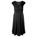 Decdeal マタニティドレス ワンピース ローブシャツ Vネック ノースリーブ 看護 妊娠服