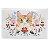 フェリシモ猫部[ミニ メッセージカード]ミニ ネームカード 8枚セット/ANC-30 ねこ