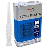 AZ(エーゼット) バイク用 4サイクル エンジンオイル MEC-023 サーキットAET 5W-40 1L SL 100%化学合成油 エステル配合 EG281
