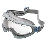 ビジョンベルデ 保護めがね ゴーグル 曇り止め加工 VG503F NV 無気孔 グレ-