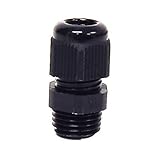Morris 22552 Cable Gland, NPT Thread, Nylon, 1/2" Thread Size, 0.394"-0.551" Cable Size [並行輸入品]