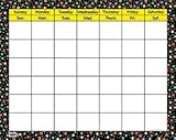* POPPIN PATTERNS LARGE CALENDAR おもちゃ (並行輸入)