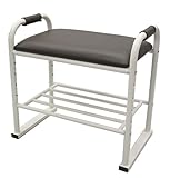 武田コーポレーション 【スツール・オットマン・椅子 】 肘掛け付き 玄関ベンチ T5-HG58BR