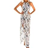 Qisc Womens Dress DRESS レディース US サイズ: Large カラー: ホワイト