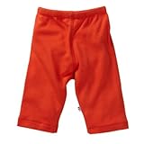 ビビットカラーのロングパンツ(レッドオレンジ) (3-6ヶ月(60～70))