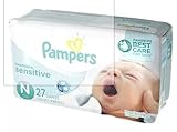 Pampers Swaddlers保護おむつサイズN 27.0 EA ( 4pack )