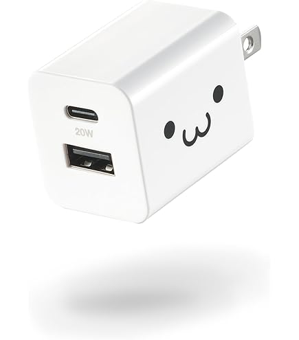 Amazon | エレコム スマートフォン用AC充電器/CUBE/1A/USB1P/ブラック