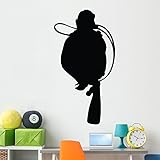 Scuba Diving Silhouette壁デカールby Wallmonkeys Peel and Stickグラフィックwm182322 60"H x 32"W - Jumbo GEN-1157