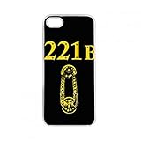 人気の 探偵 ホームズ ケース・カバー,ベイカー街221B 透明カバー,プラスチック iPhone 5S TPUバンパーケース