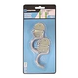 Crawford Products SS29 Handle Holder Hook, Grey, Pack of 2 [並行輸入品]