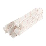 XDiscount　PVC 耐熱絶縁ガラスチューブ　グラスファイバースリーブ　10mm内径　50cm長　ファイバーグラス　6個