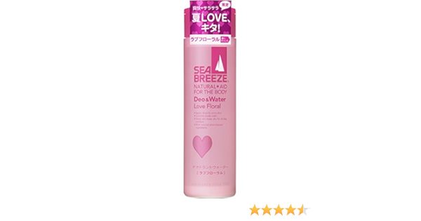 Amazon シーブリーズ デオ ウォーター ラブフローラルの香り 160ml Seabreeze シーブリーズ ボディローション ミルク 通販