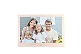 Becoler Ultra-thin Narrow 12-inch Metal Digital Photo Frame High-definition LED Electronic Album Adv
