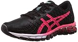 [アシックス] ランニングシューズ GEL-QUANTUM 180 4 ブラック/レーザーピンク 24.5 cm 2E